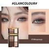 Magic Color Card Five-Color Eyeshadow Palette Pearlescent Matte Fine Shimmer Daily Earth Tones Highlighting and Contouring All-In-One
