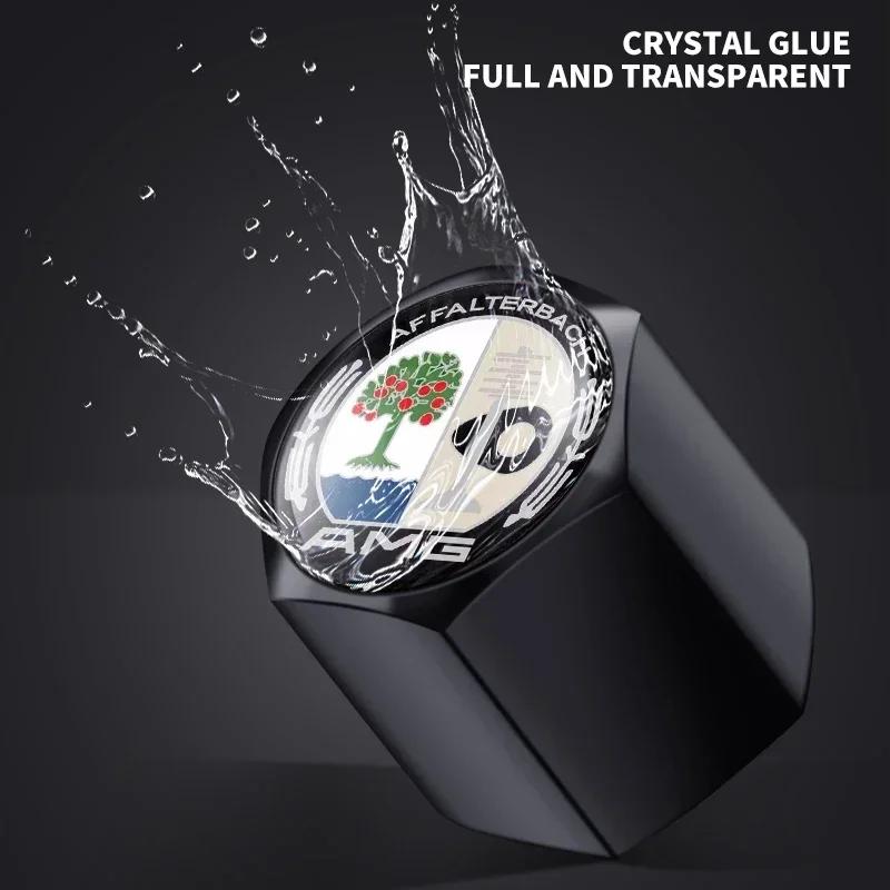 Автомобильная наклейка 2025 Для значка автомобиля Benz Колпачки на ниппели колес автомобиля с брелоком Для Mercedes benz AMG C E S GLE CLC Cla