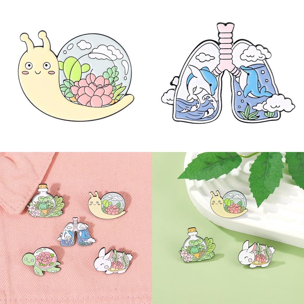 Elegant Animal Themed Alloy Brooch Creative Design For Fashionable Clothing And Bags