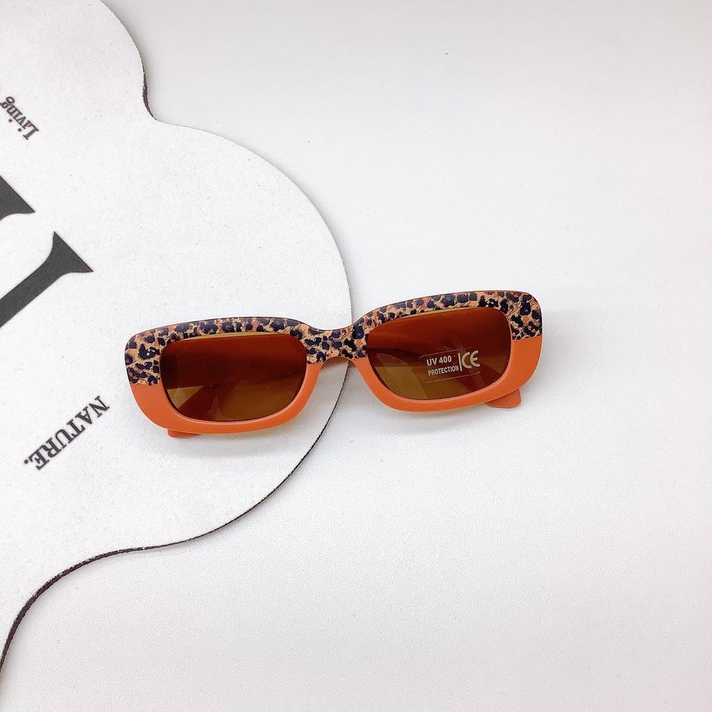 Ретро мода контрастные цветные детские солнцезащитные очки мода защита от ультрафиолета детские очки вогнутые солнцезащитные очки