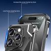 Aluminum Alloy Frameless Heat Dissipation Case For iPhone 17 Pro Max Air 16 15 14 13 Pro Max Wireless Charge Shockproof Magnetic Bracket Bumper Cover