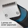 Tondeuse cheveux - BABYLISS - P1362E - Lames acier japonais - 45 hauteurs - Ecran digital - Batterie lithium