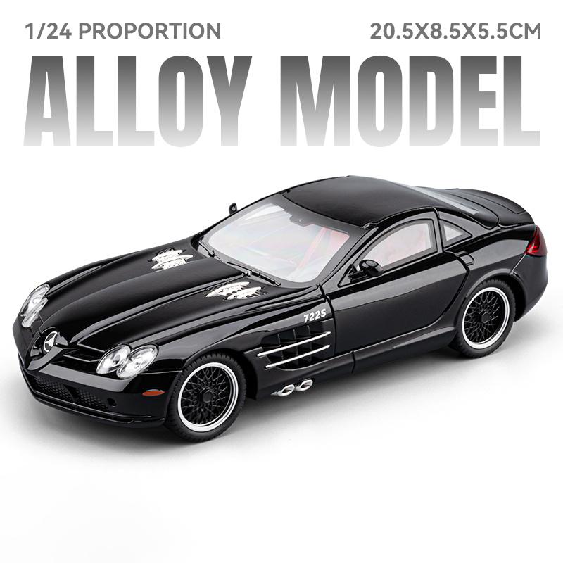 1:24 Бенц SLR McLaren 722 S Родстер Спидстер Суперкар Сплав Металл Литье под давлением Модель Автомобиля Подарок на День Святого Валентина Для Парня Коллекция