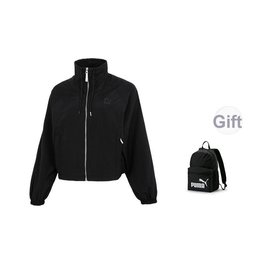 Puma Infuse Свободная тканая куртка женская куртка черная 626047-01