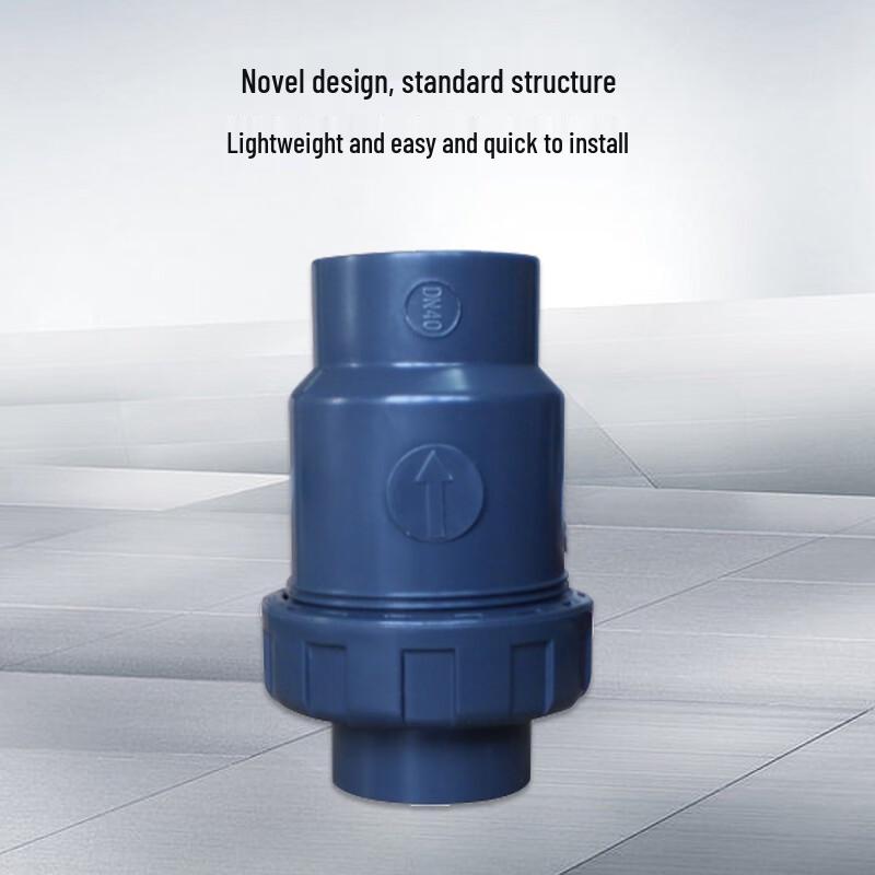 UPVC Single Union Ball Check Valve