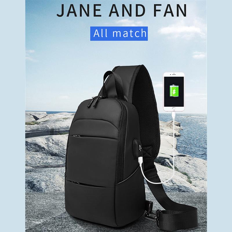 Новая мужская сумка-мессенджер, повседневная мужская сумка, многофункциональная нагрудная сумка, сумка через плечо с косым крестом, небольшой рюкзак, брендовая сумка Tide, мужской рюкзак