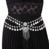 Богемная индийская этническая стильная exaggerated waist chain с кисточками Мэй, модные аксессуары для одежды, атмосфера