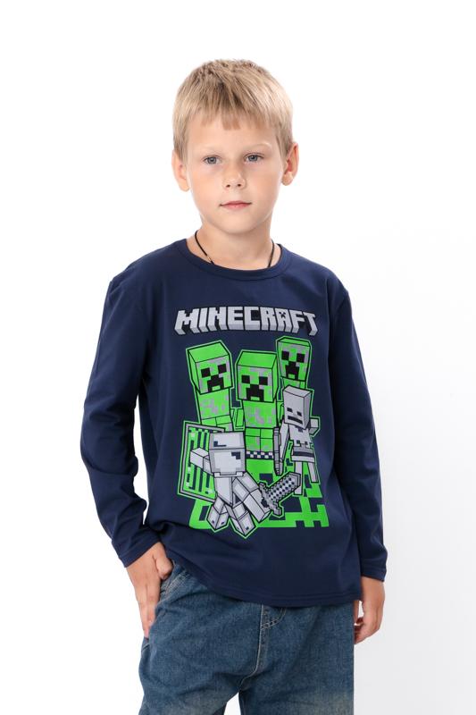 Boys’ Pullover – Minecraft Print & Soft Cotton Knit, Any season, 6363-036-33-4-2 HC