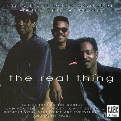 CD REAL THING Концерт Heart Rock в Филармонии JHD119 Classic Artists 1994 Германия SoulFunk Б/у