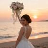Реалистичный Искусственный Цветок Свадебный Букет Для Свадебной Фотосъемки Шелковая Цветочная Композиция Церемония Аксессуар Невесты
