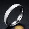 Stainless Steel Ring Women's European and American Simple Very Fine Titanium Steel Ring Ring Niche Tail Ring