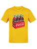 Мужская футболка Coca-Cola, официальная лицензия, шестипак, ретро-дизайн