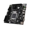 Игровая материнская плата H81 Двухканальная DDR3 M.2 NVMe NGFF SATA 6 Гбит/с Слот PCIe LGA 1150 Micro ATX Материнская плата для ПК для Core