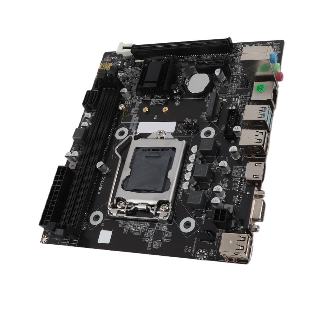 Игровая материнская плата H81 Двухканальная DDR3 M.2 NVMe NGFF SATA 6 Гбит/с Слот PCIe LGA 1150 Micro ATX Материнская плата для ПК для Core