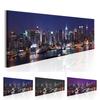 New York Architectural Sculpture Art Design Hotel Decorative Fresco City Scenery Frameless Canvas Painting Home Decor Wall Art