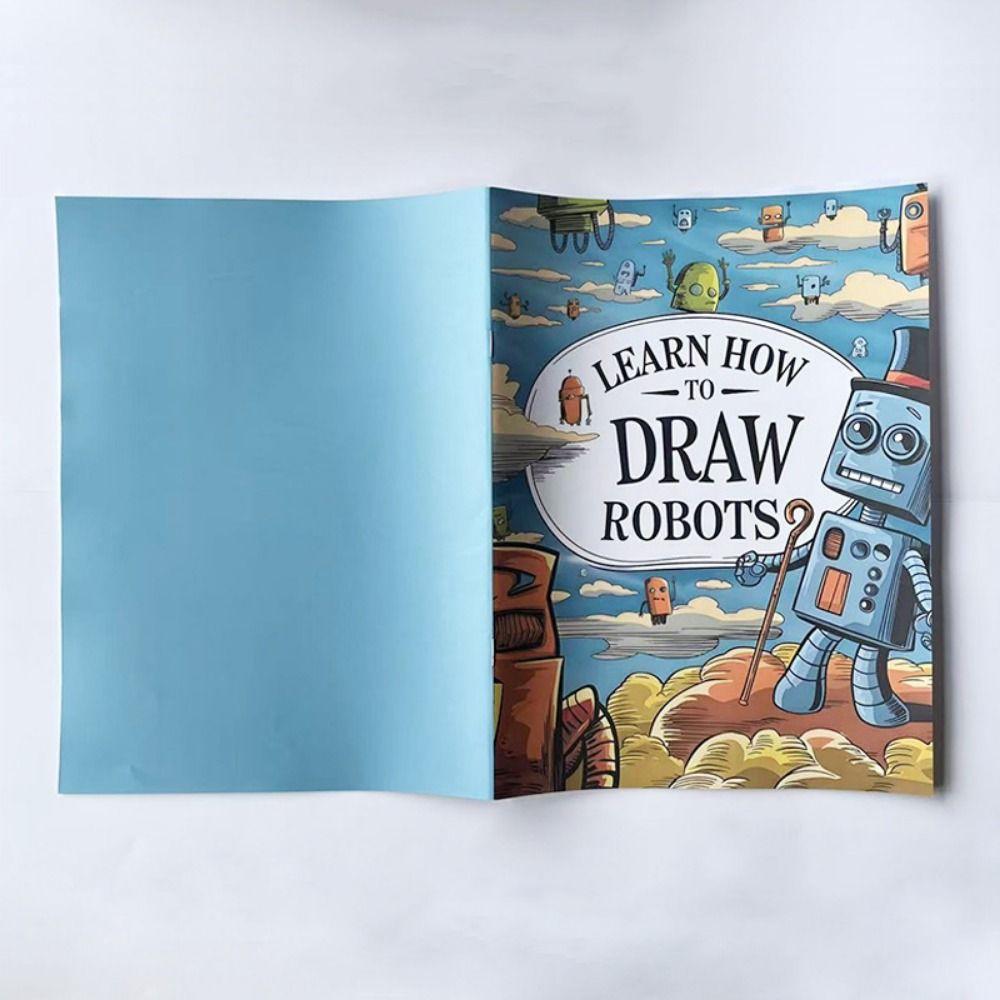 Travel Drawing Cartoon Coloring Book Enlightenment Early Education Graffiti Copy Sketch Book Stationery Doodling
