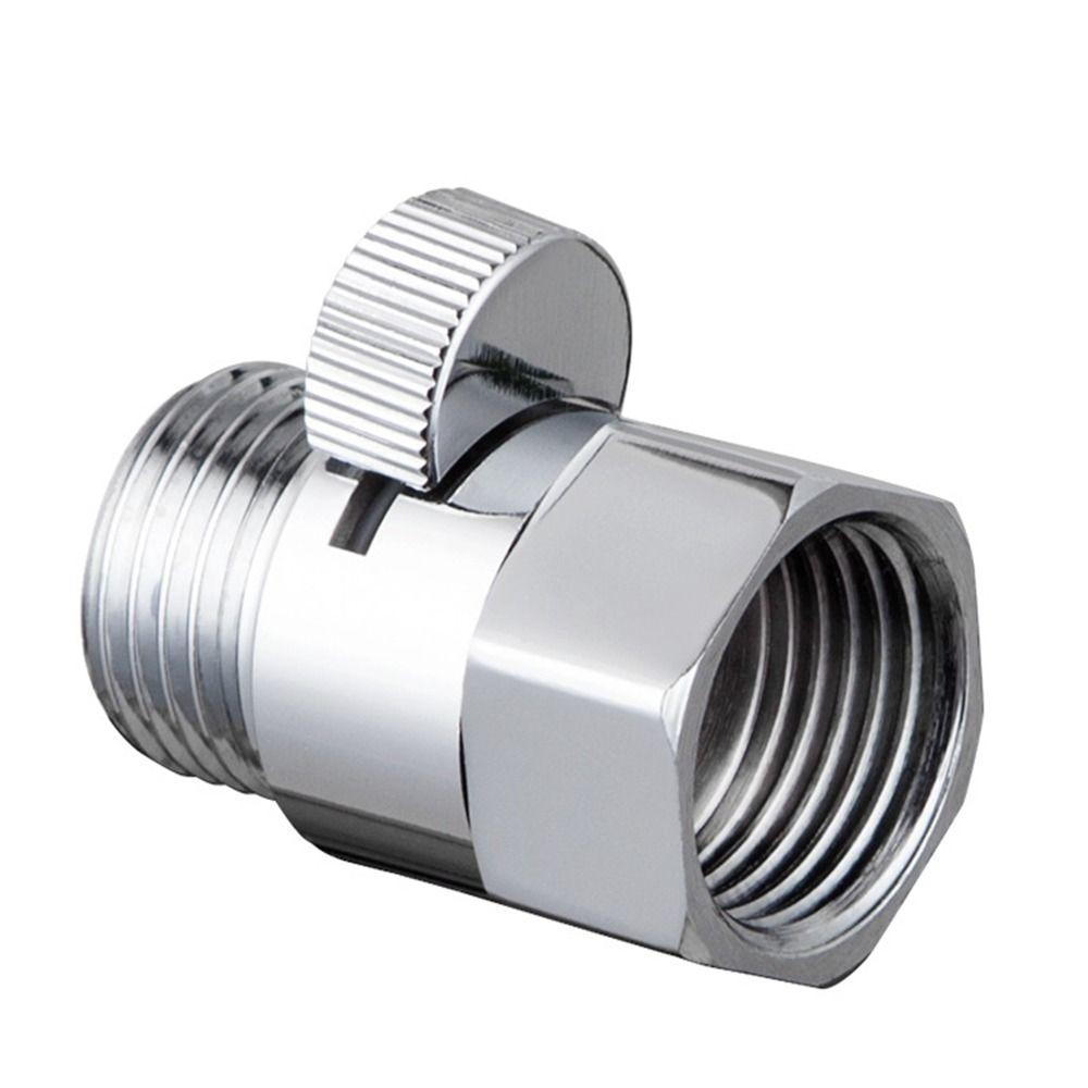 Bathroom Shower Brass Junction Shut-off Angle Valve Water Flow Control Valve Diverter Valve