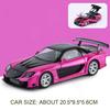 1:24 RX7 GTR-R34 Игрушечные Машинки Сплав Литье под Давлением Миниатюрные Модели Подвеска Четырех Колес Открывающиеся Двери Транспортные Средства Модные Украшения