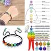 7 Chakra Healing Balance Beads Bracelet Yoga Life Lovers Casual Jewelry