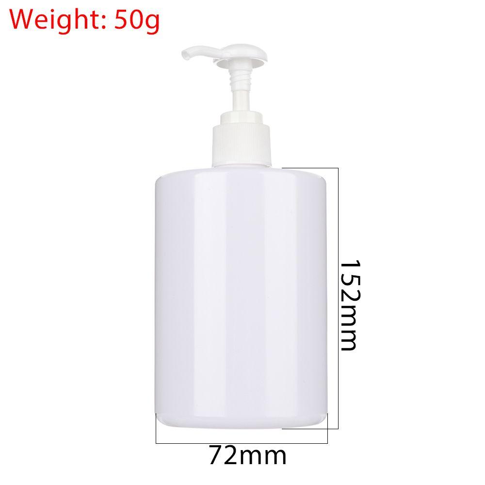 Прозрачный круглый дозатор для мыла с круглой головкой и гелем для душа