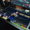 Custom Name Inter Milan Mouse Pad Large Gaming Table Cushion Non-slip Laptop Tablet Big Mousepad XXL Mat Mini PC Playmat With Lock edge_XIA