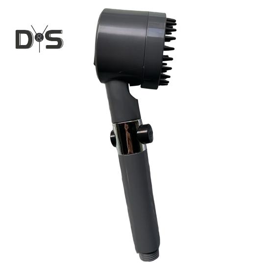 Душевой распылитель с ручным фильтром, регулируемые режимы расхода воды, турбонаддув высокого давления, двойной фиксированный ручной душевой распылитель