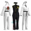 Karate Kids KOF Cobra Kai Cosplay Costume Kid Adult Black White Kimono Uniform Headband Anime Halloween Party Suit Tracksuit