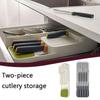Ящик для хранения ящика Sagit, держатель столовых приборов, силиконовый ящик для хранения серебра