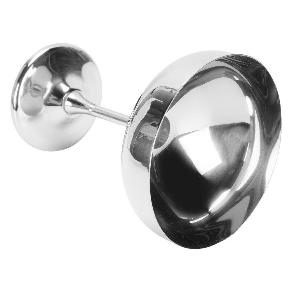 Curved Cup Shape Dessert Cup Rustless Steel Ice Cream Cup Burr Free Serving Cup Yogurt Serving