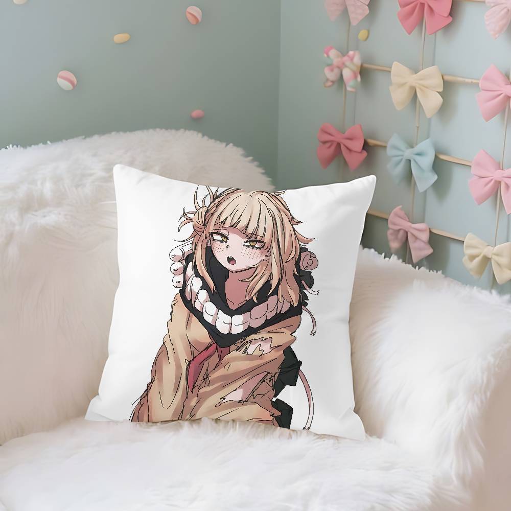 Anime Cute TtogahimikoS Case Plush Fabric Soft Pillowcase Double Sided Print Cushion Cover Household Gifts