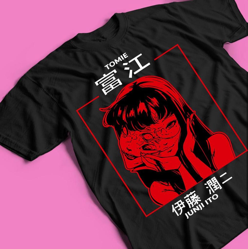 Unisex Horror Manga Creepy Girl T-Shirt, Dark Anime Gothic T-Shirt, Manga Gothic T-Shirt Inactive, Shirt Gifts, Personalized Gift, T-Shirt.