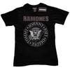 Детская футболка Ramones с украшениями: Президентская печать (Диаманте) (5-6 лет)
