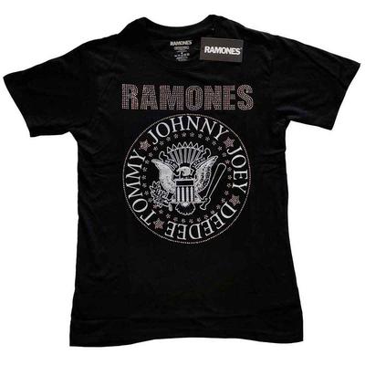 Детская футболка Ramones с украшениями: Президентская печать (Диаманте) (7-8 лет)