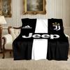 [1pc Juventus Football Club Blanket] All-Season Blanket - Cozy Blanket for Sofa Couch Home Decoration, Digital Printed Nap Blanket