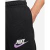 Nike Трикотажные спортивные брюки с принтом букв и эластичной талией, мужские плавки, черные FB7688-010