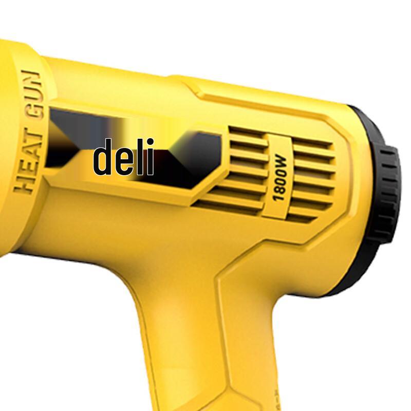 Deli DL391160C Промышленный строительный фен 1800 Вт, китайская вилка (адаптер в комплекте)