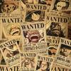 56 шт. Аниме One Piece Постеры Разыскивается Наклейки Для Телефона Ноутбука Гитары Машины Стены Крутые Граффити Наклейки Наклейка Игрушка Декор