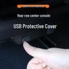 Комплект защитных крышек USB для задней консоли и воздуховода Tesla Model 3