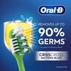 Oral-B Зубная щетка с перекрестными щетинками Bacteria Blast Deep Clean Soft Bristles для взрослых, защита от кариеса, набор разноцветных зубных щеток | (Купить 2 получить 1 бесплатно)