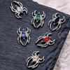 5pcs/set Nail Art Decorations Halloween Spider Nail Rhinestones  Manicurist