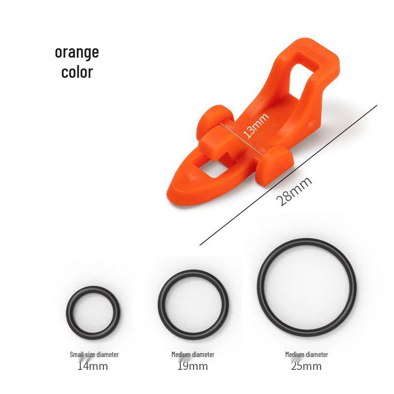 Подвеска для крючков приманки Ike Blade: Тройной крючок для хранения и фиксации рыболовных снастей.