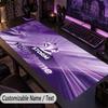 Large Mouse PadMelbourne Storm Custom Name Text Personalized Desk Mat Non Slip Gaming Pad