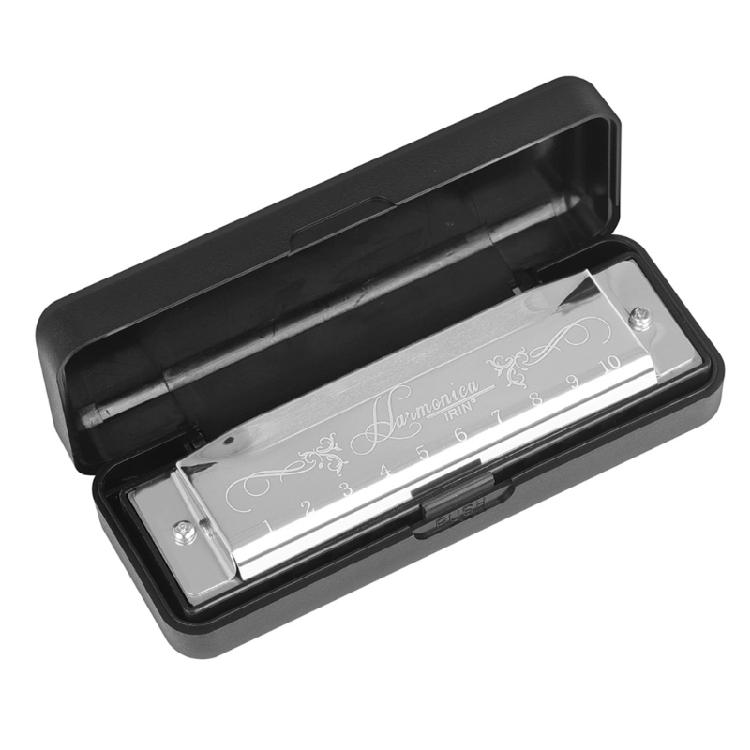 Blues Harps Губная гармошка 10 отверстий 20 тонов Гармоника для начинающих, профессионалов