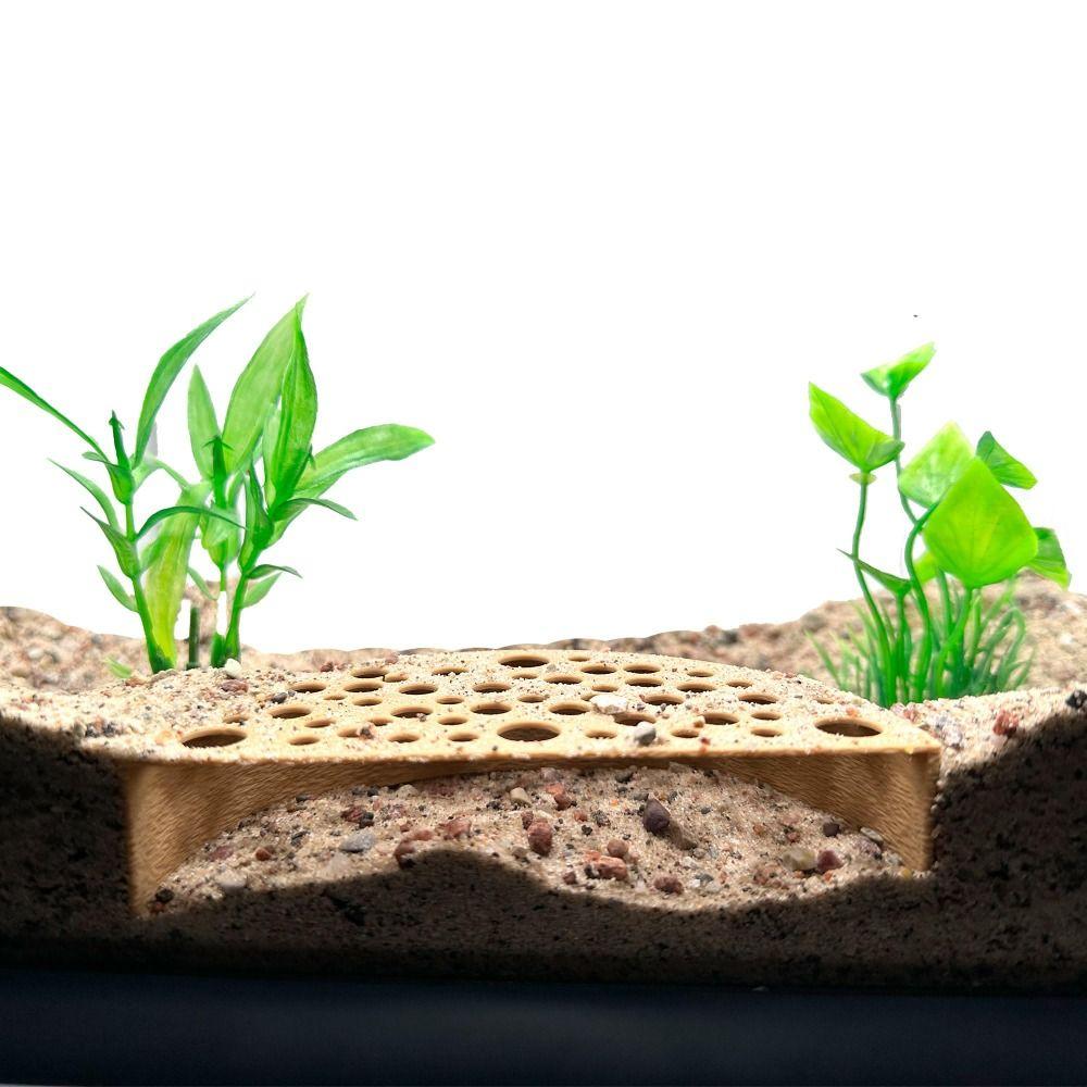 Украшение аквариума для разведения креветок Пластиковая аквакультура Пещера для креветок Аквариумная пещера для танка