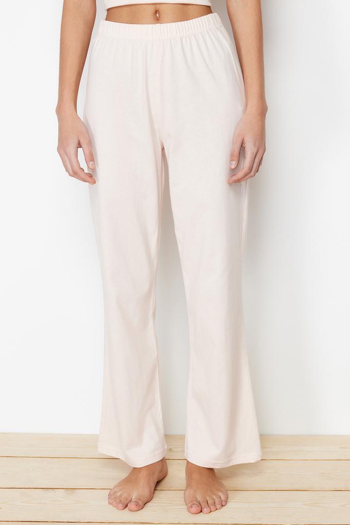 Women's Fashion New Pajama Set Powder 100% Cotton Elephant Printed Knitted Pajama Set