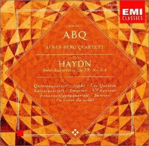 CD КВАРТЕТ АЛБАНА БЕРГА; ГАЙДН - Гайдн: Струнный квартет № 76 "Пятый" TOCE9160 Япония Классика Б/У