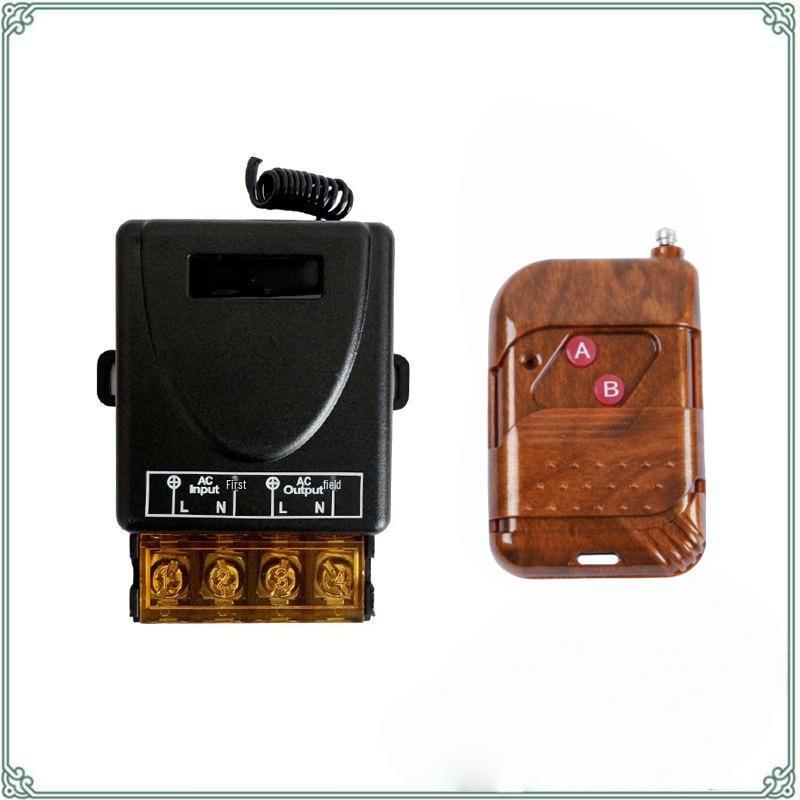 Беспроводной пульт дистанционного управления 220 В 30 А для водяного насоса, двигателя, кухонной вытяжки, вытяжного вентилятора и распылителя.