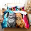 Аниме Милый Художественный Постельный Комплект Пододеяльник Комплект Постельного Белья Покрывало Наволочка Одеяло Кинг Размер Квин Размер Мальчики Взрослый Постельный Комплект