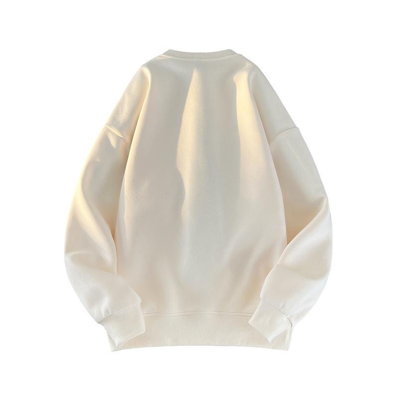 Модный брендовый свитшот с круглым вырезом для женщин, весна и осень, повседневный свободный корейский стиль, модные ленивые топы и куртки с длинными рукавами