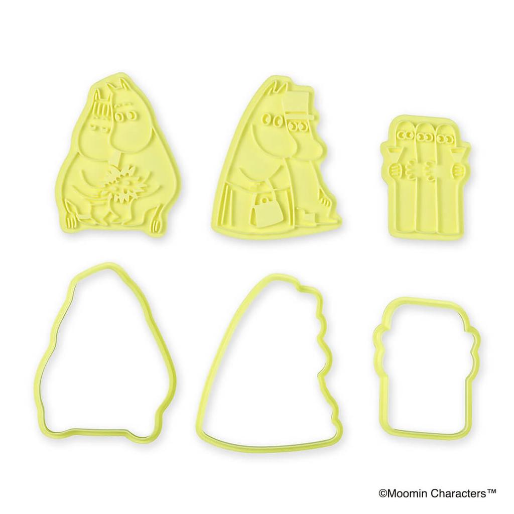 Kai Moomin Cookie Cutter Set Valley (Moomin Friends)